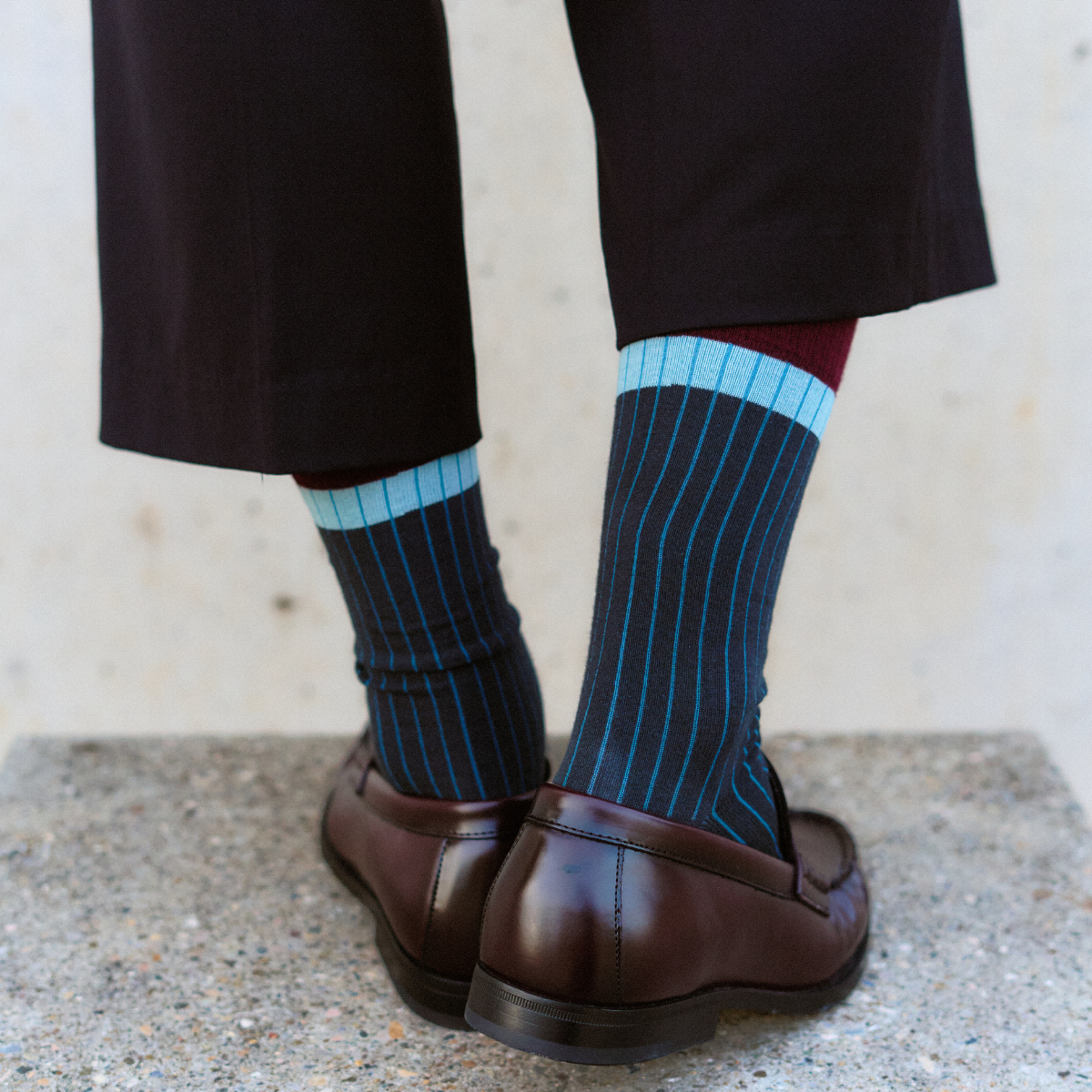 Calcetines Overlap Grey