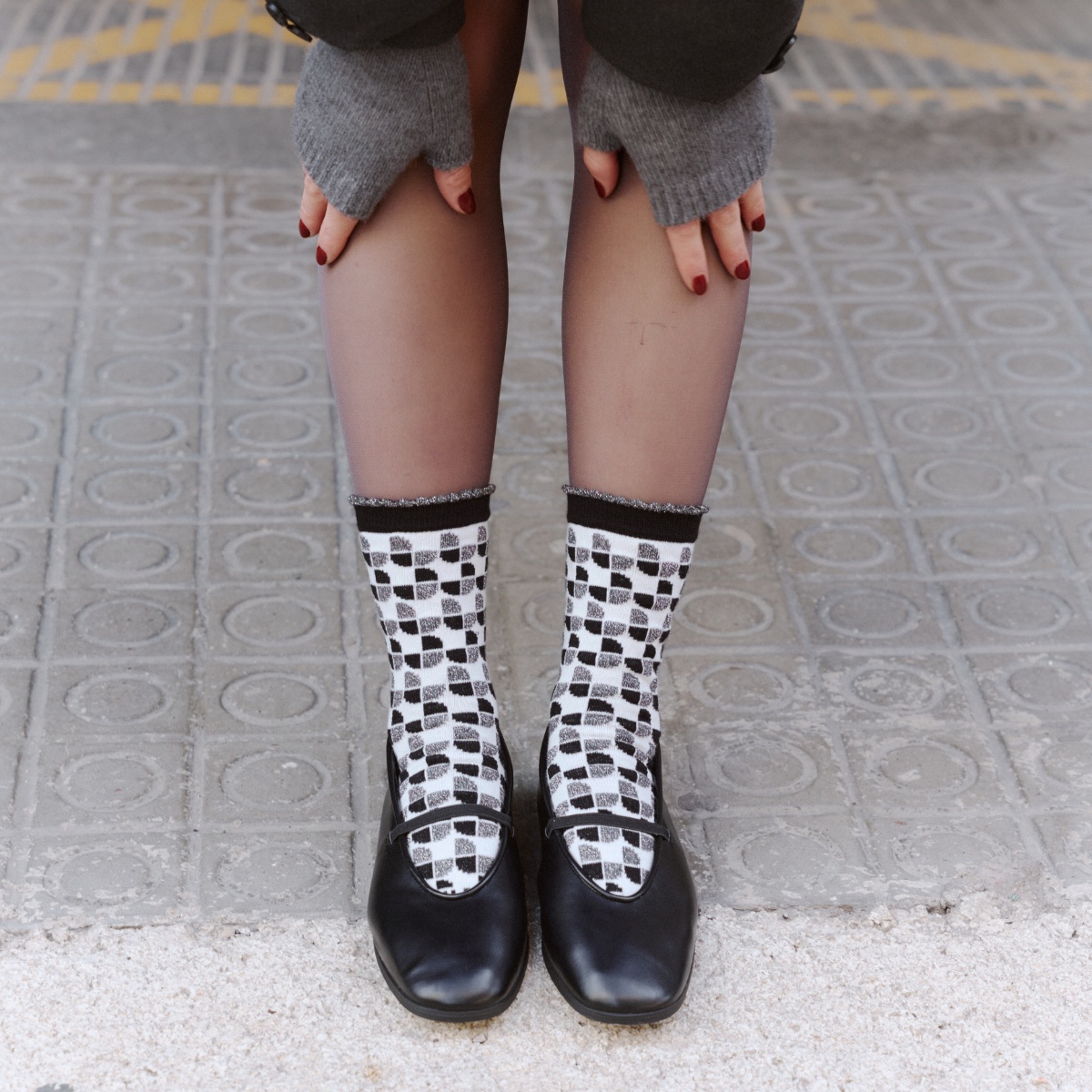 Calcetines Brilli Black