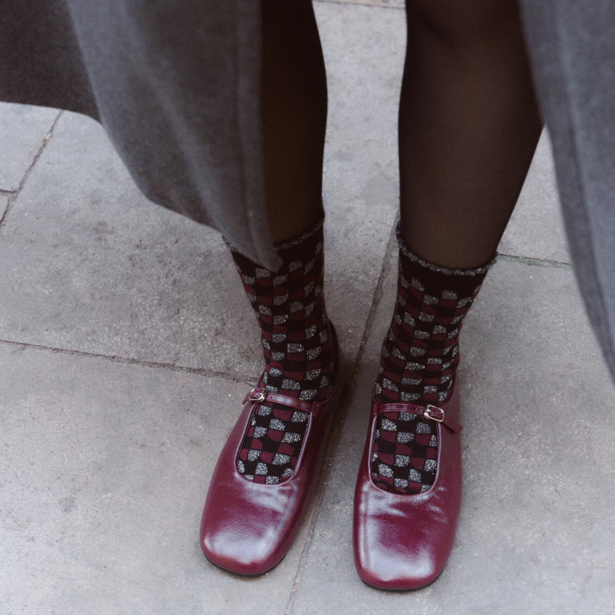 Calcetines Brilli White