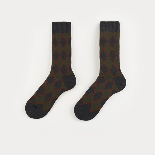 Calcetines Rombus Print