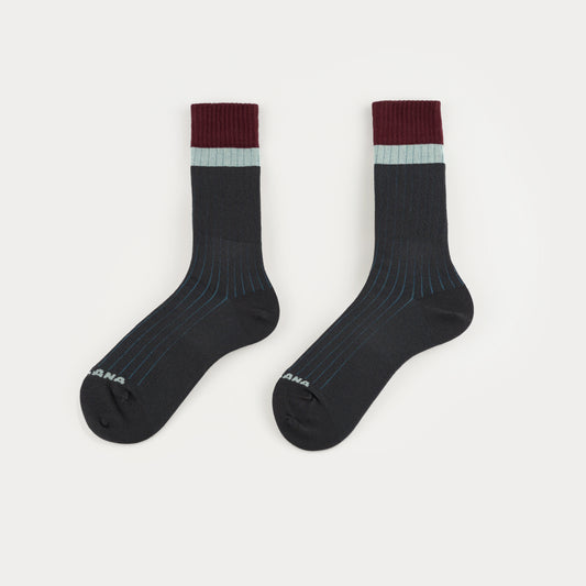 Calcetines básicos con canalé