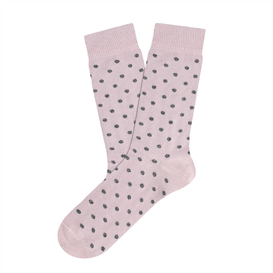 Basic Purple Dots Socks