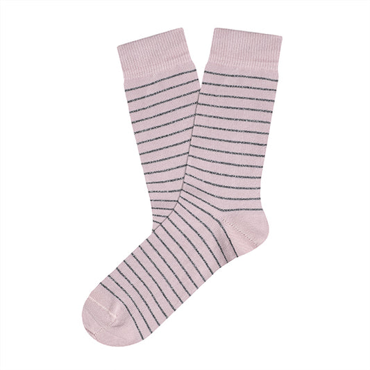 Striped Socks Purple Stripes