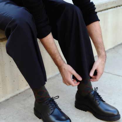 Calcetines Rombus Print