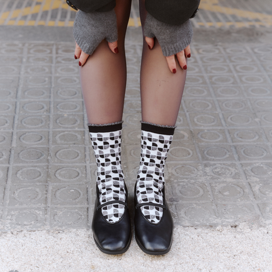 Calcetines Brilli White