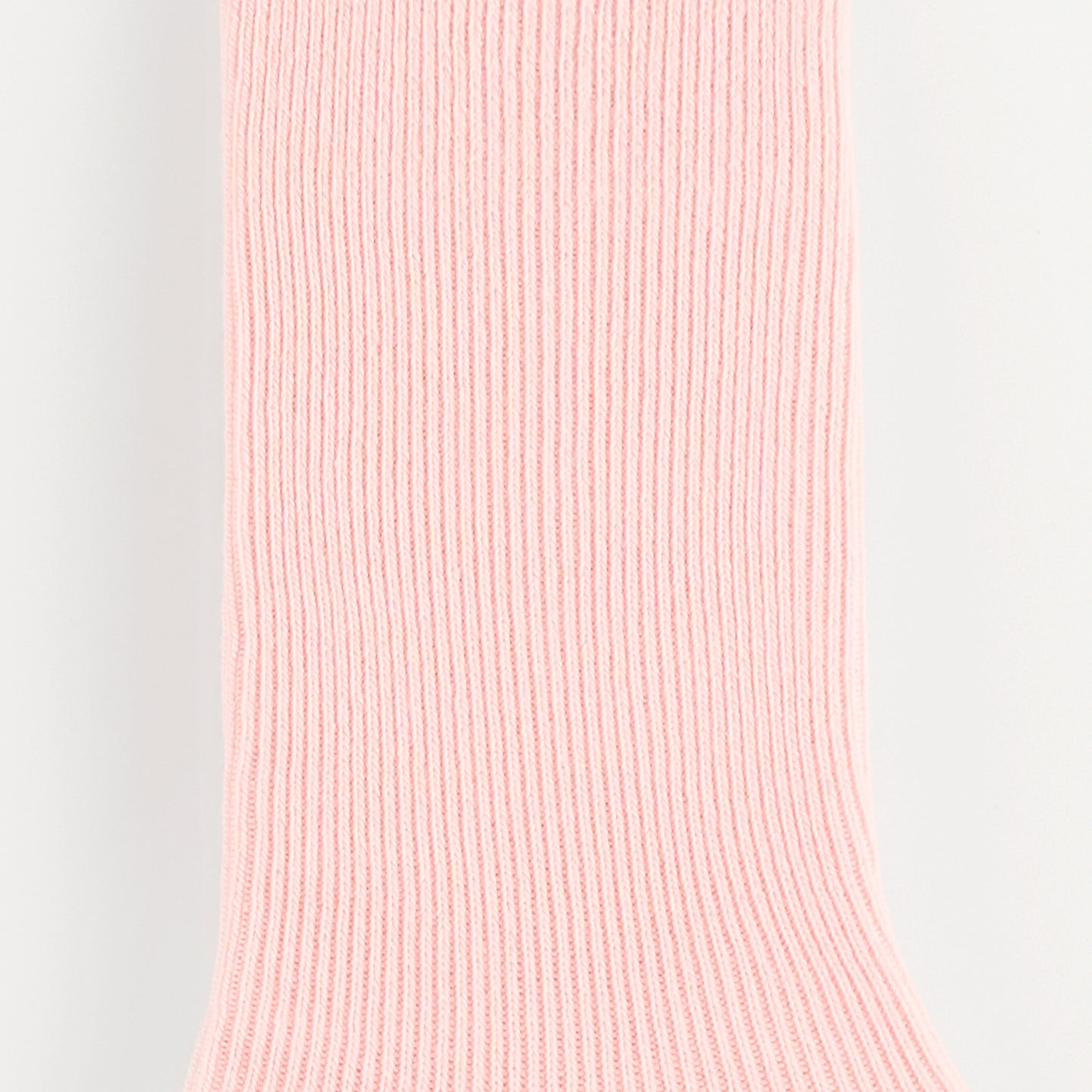 Calcetín rosa con canalé