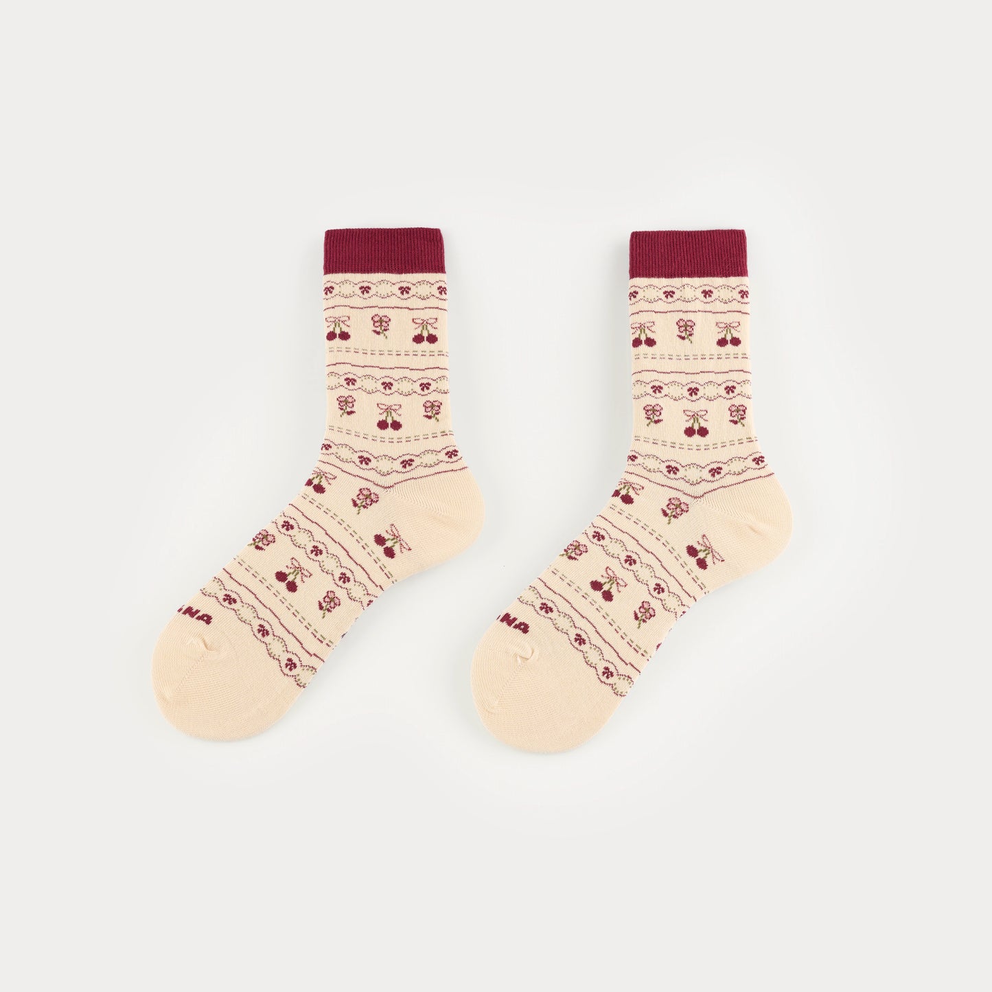 Calcetines cherries