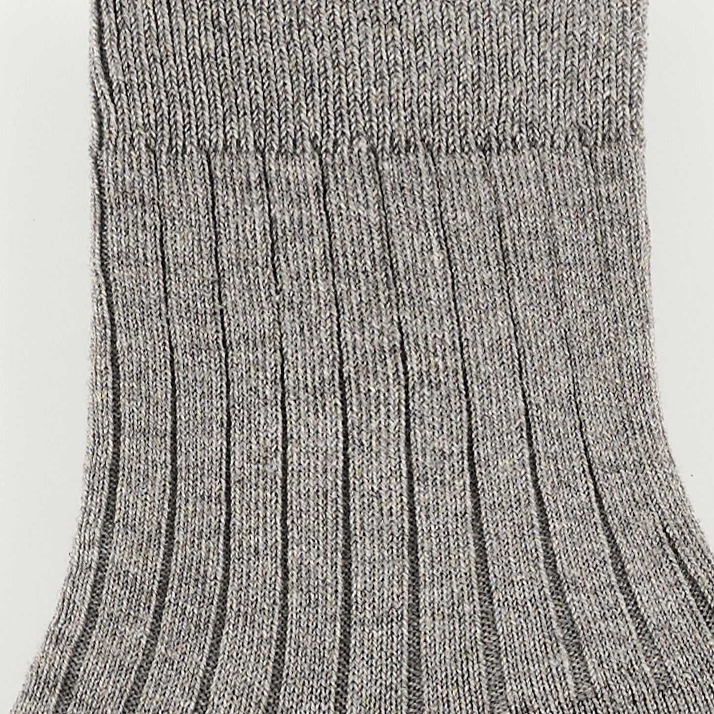Calcetines de algodón Rib Casual Grey